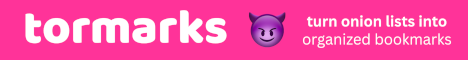 tormarks - import all tor bookmarks